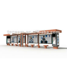 outdoor bus shelter